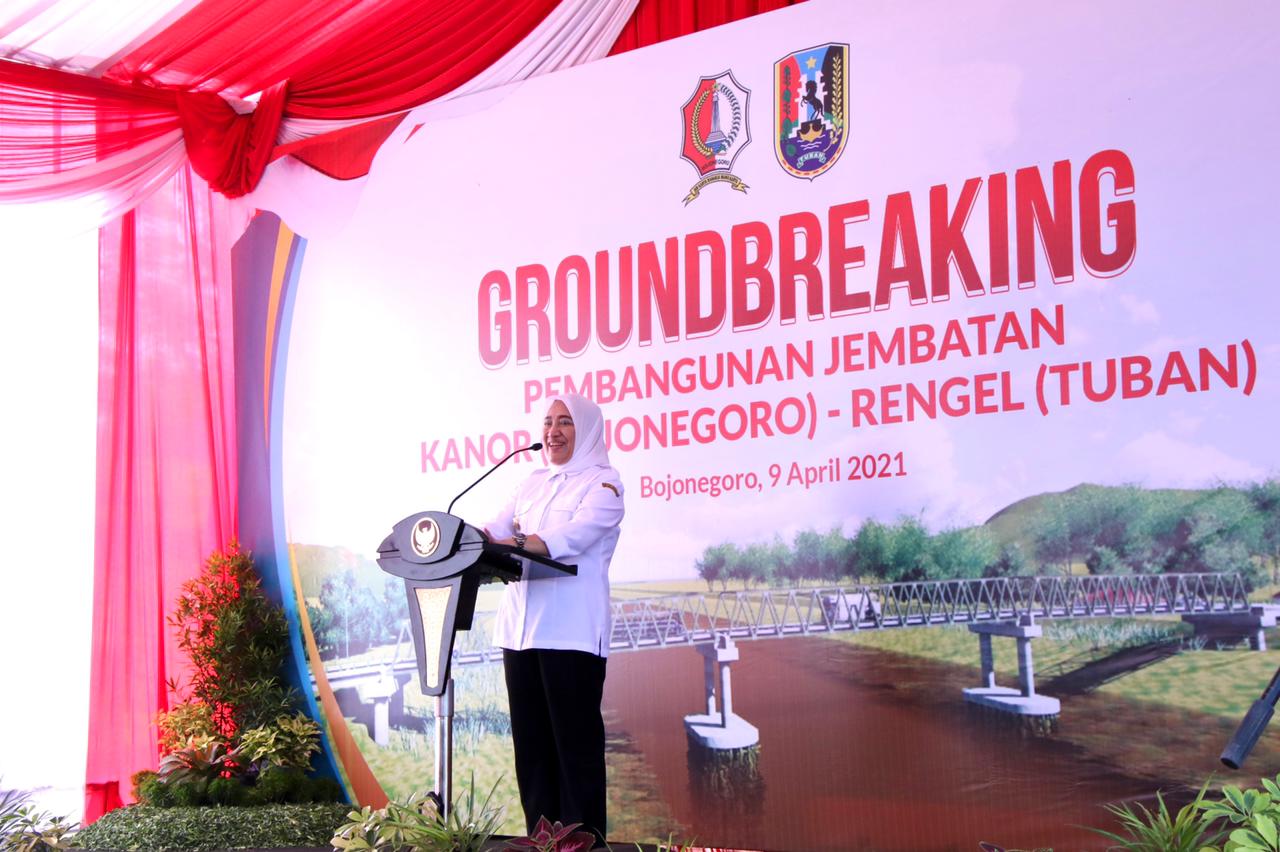 Groundbreaking Jembatan Kanor - Rengel