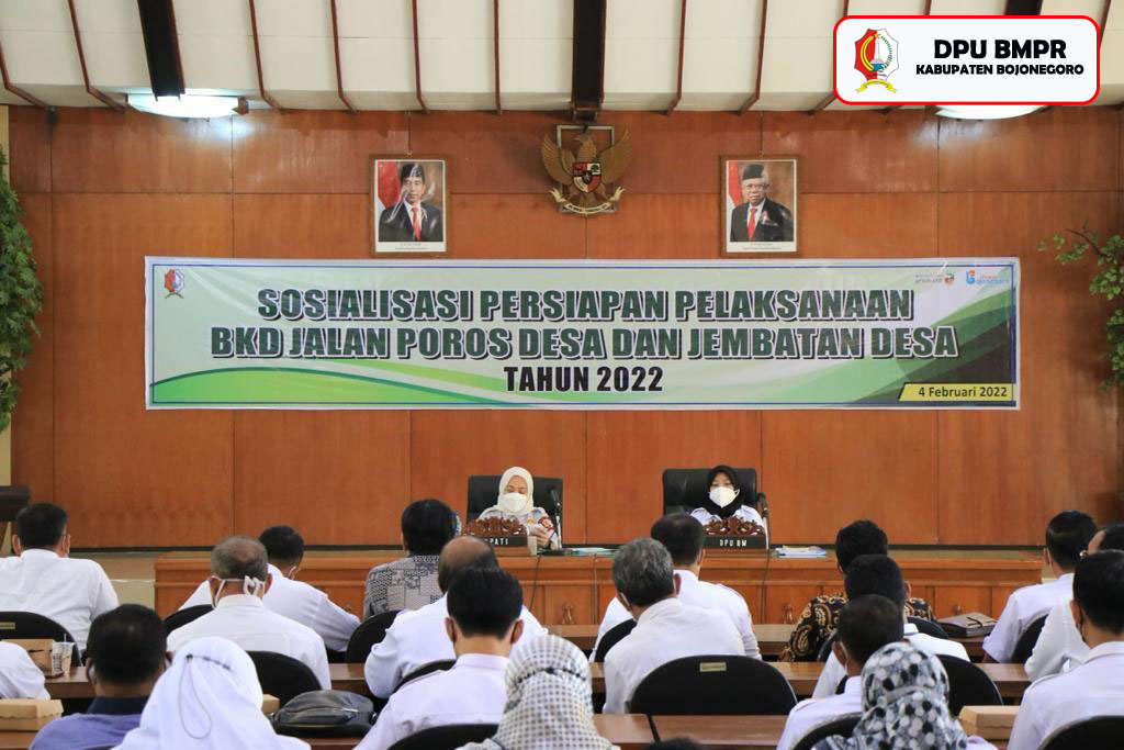 Sosialisasi Persiapan Pelaksanaan BKD Jalan Poros Desa dan Jembatan Desa tahun 2022