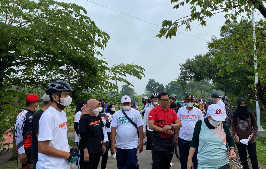 Gowes Ceria Nglenyer dengan Rute Kalianyar - Tanjungharjo - Kedaton - Pancur