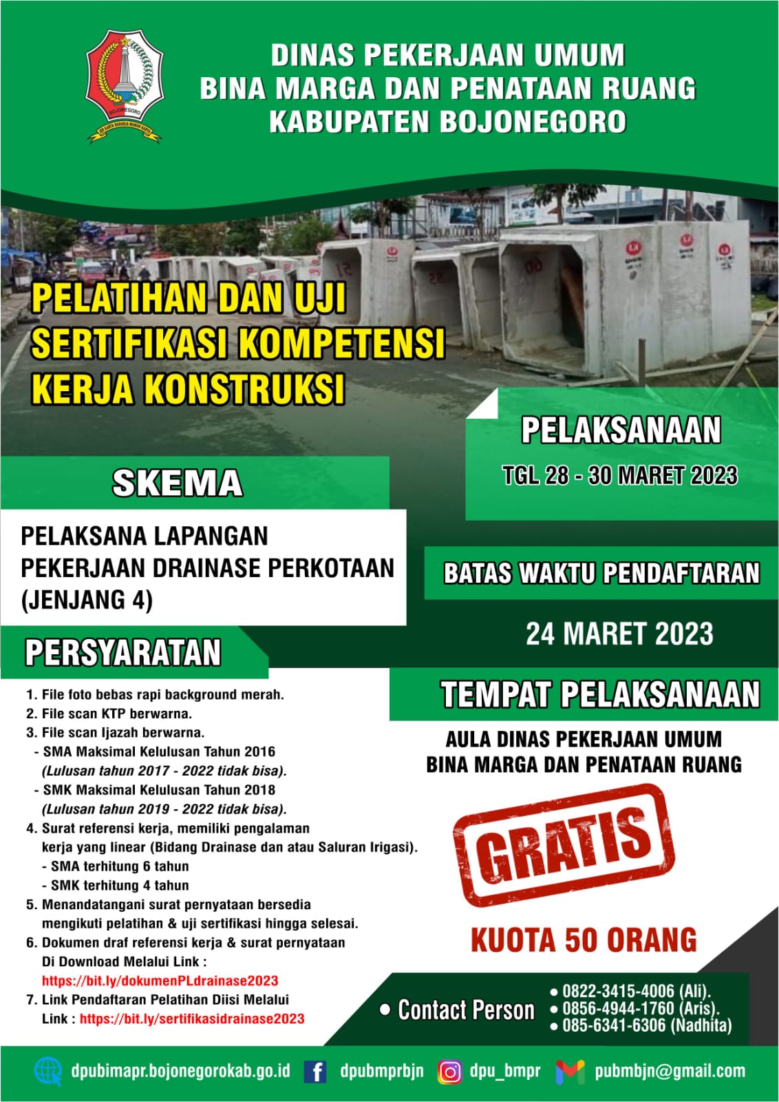 PELATIHAN DAN UJI SERTIFIKASI