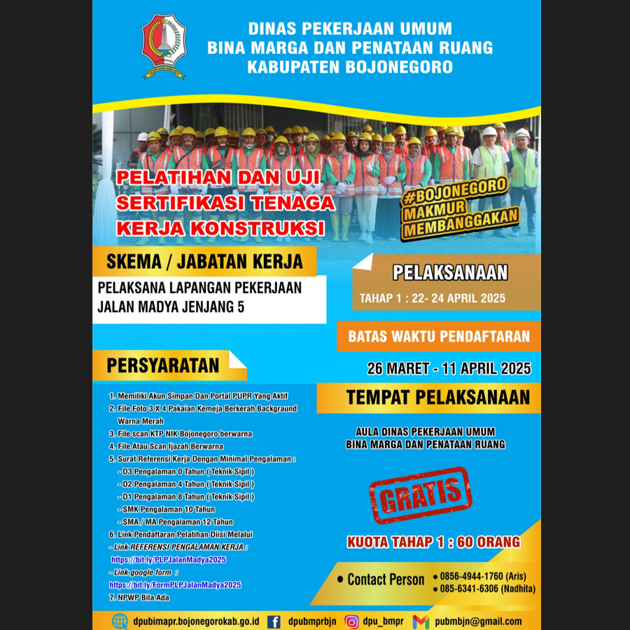 Pelatihan dan Uji Sertifikasi