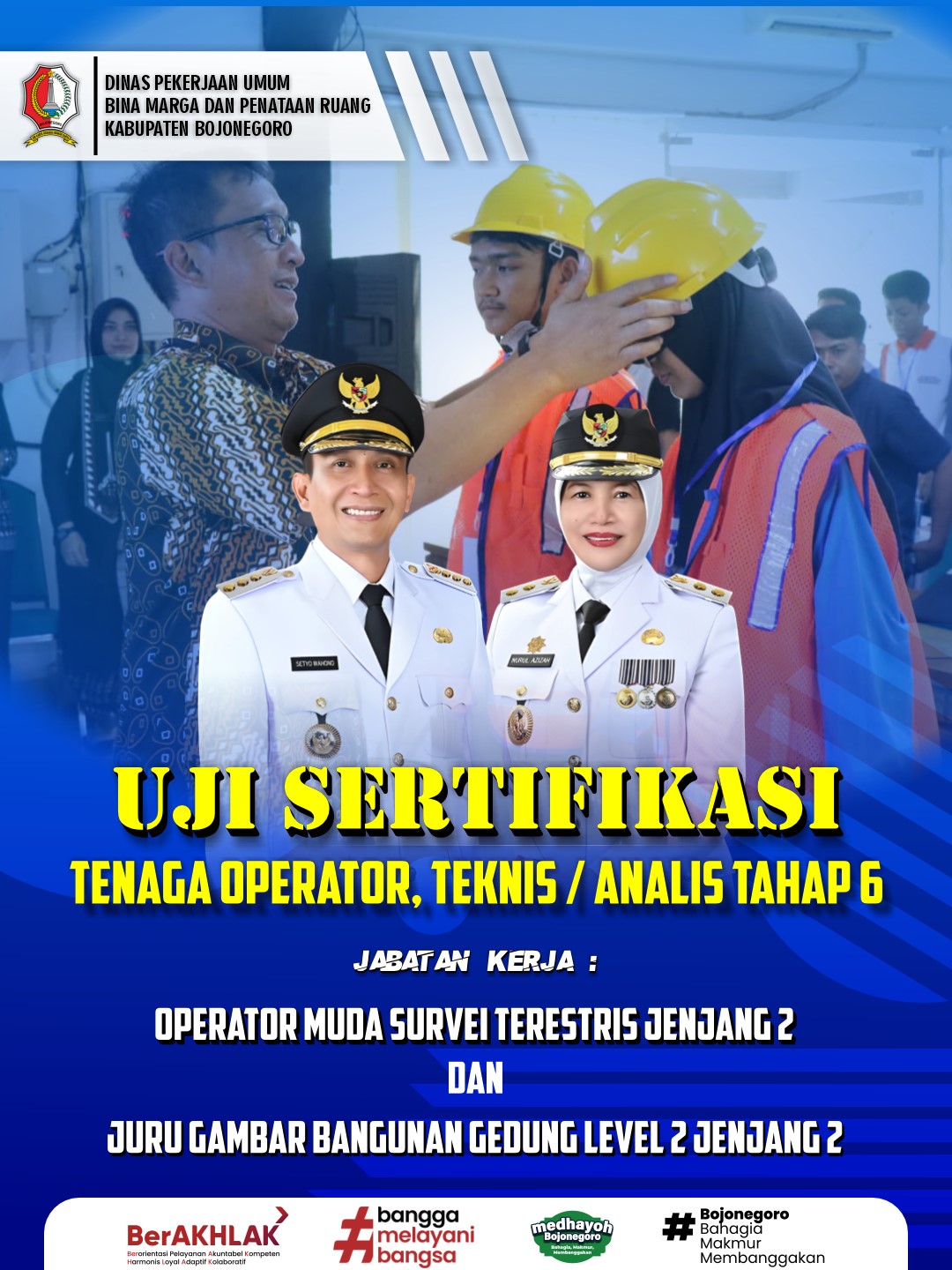 Uji Sertifikasi Tenaga Operator dan Teknis/Analisis Tahap 6