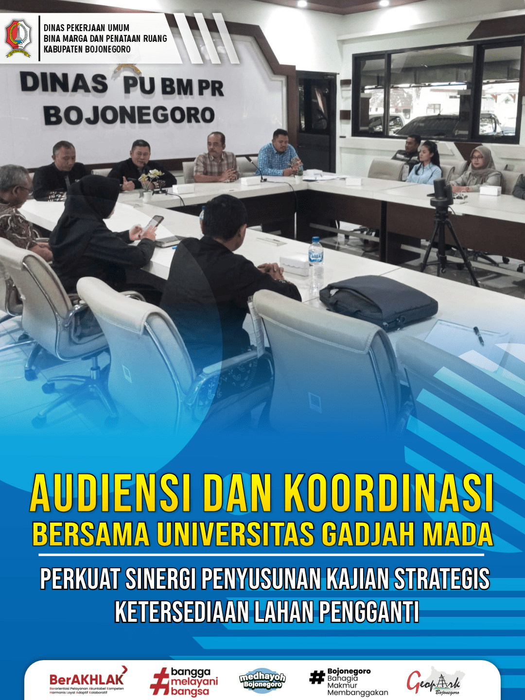 Audiensi dan Koordinasi Bersama UGM